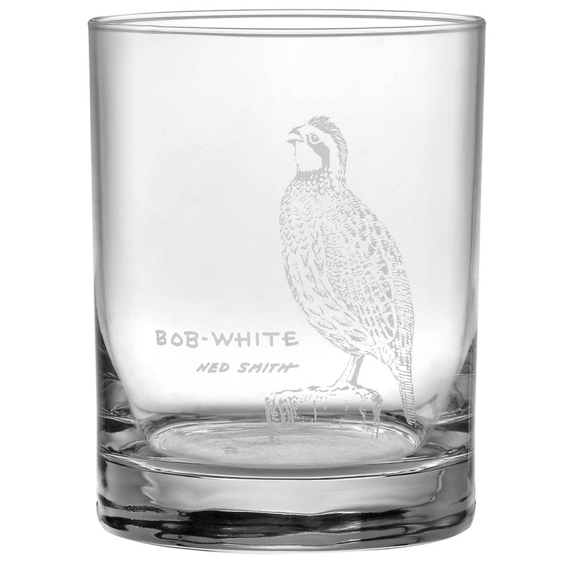 Culver Ned Smith Upland Gamebirds 14-Ounce (DOF) Double Old Fashioned Glass Assorted Set of 4 - Image 3